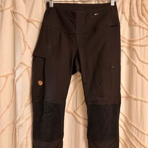 Fjallraven Black Leggings